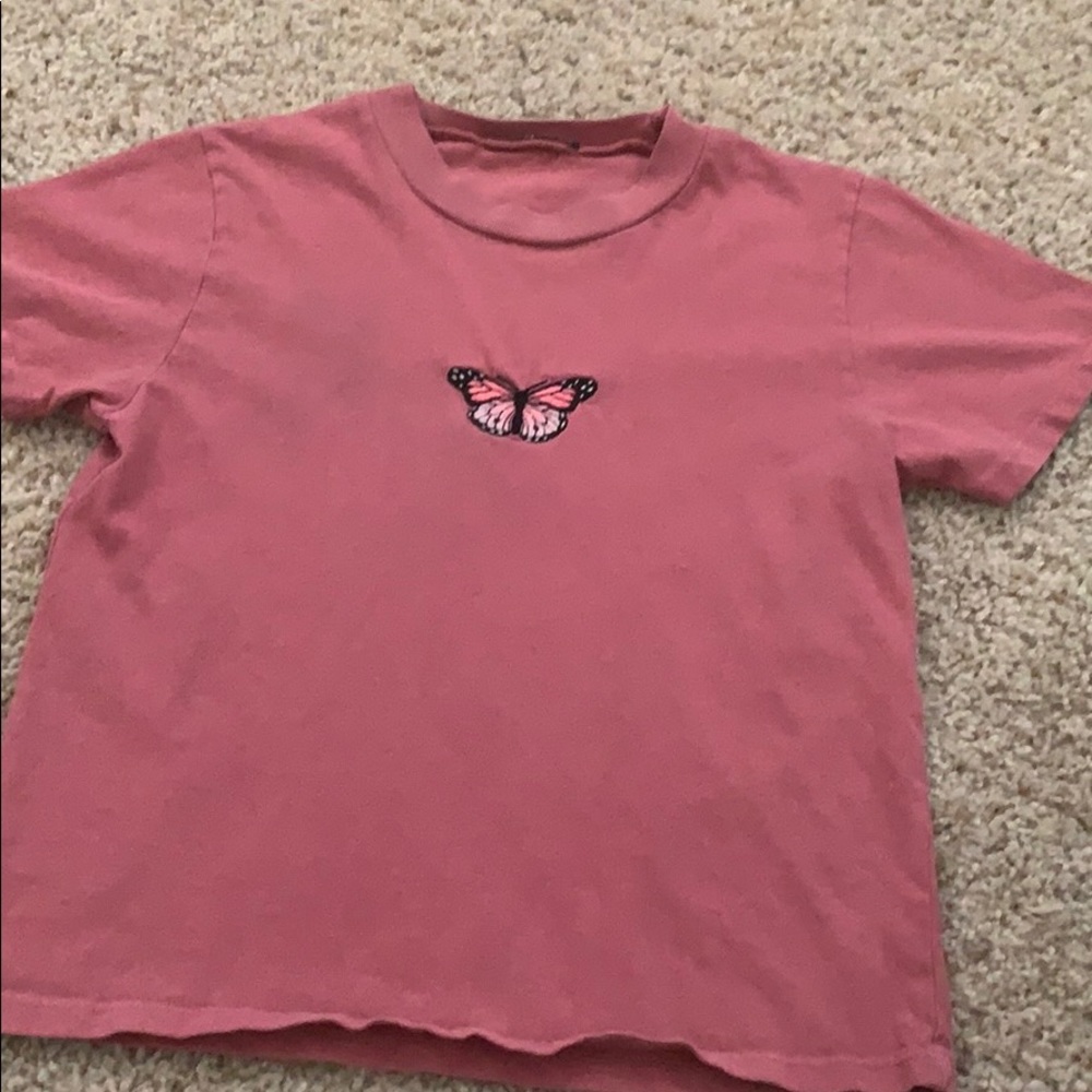 Brandy Melville Butterfly T-shirt